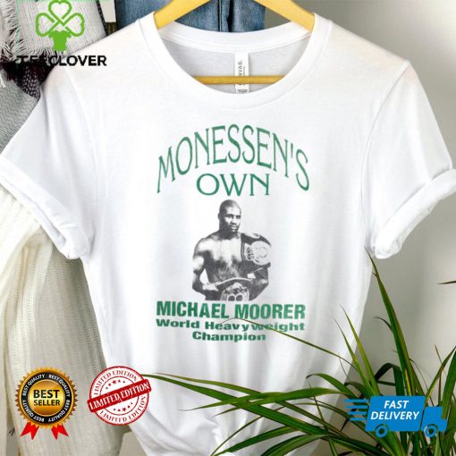 Vintage Michael Moorer World Heavyweight Championships T Shirt WBC WBA IBF Classic Boxing wrestling tee