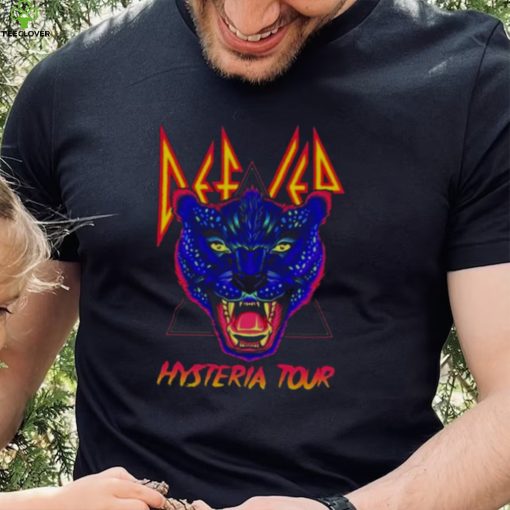 Hysteria Tour Of Def Leppard Vintage Shirt