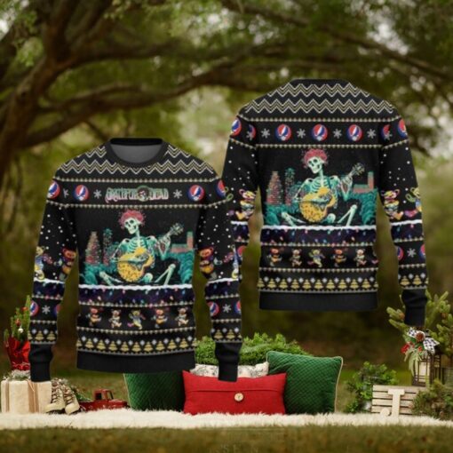 Grateful Dead Christmas Holiday Ugly Christmas Sweater Gift For Men And Women