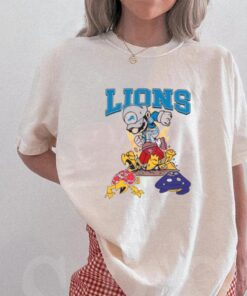 Mario Lions Stomps On 49ers Chiefs Ravens Shirt