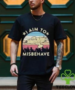 I Aim To Misbehave Firefly Vintage Shirt