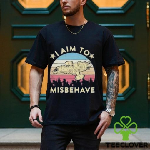 I Aim To Misbehave Firefly Vintage Shirt