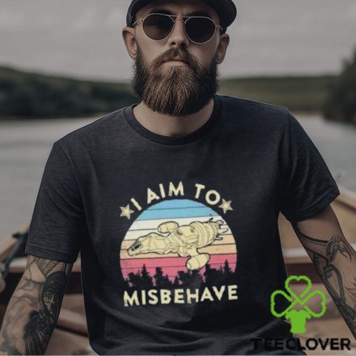I Aim To Misbehave Firefly Vintage Shirt