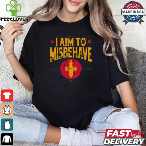 I Aim to Misbehave Firefly T Shirt