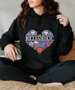 I Am A Billsaholic Heart Shirt