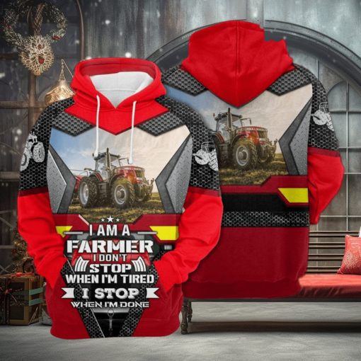 I Am A Farmer 3D Printed Hoodie
