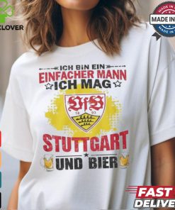 I Am A Simple Man I Like Stuttgart City And Beer T Shirt 1 I Am A Simple Man I Like Stuttgart City And Beer T Shirt