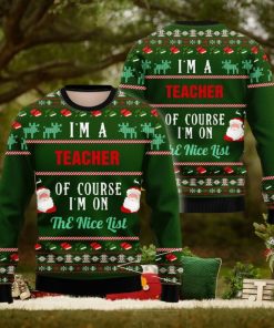 I Am A Teacher Ugly Christmas Sweater For Men & Women