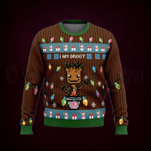 I Am Groot Ugly Christmas Sweater