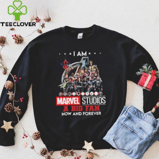 I Am Marvel Studios A Big Fan Now And Forever Signatures Shirt