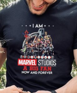 I Am Marvel Studios A Big Fan Now And Forever Signatures Shirt