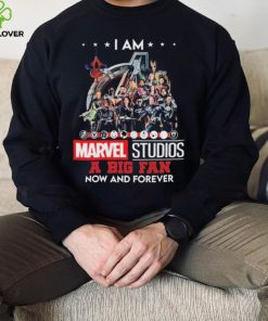 I Am Marvel Studios A Big Fan Now And Forever Signatures Shirt