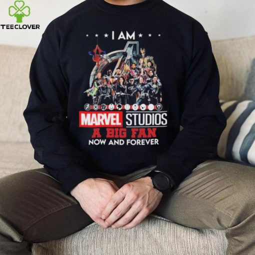 I Am Marvel Studios A Big Fan Now And Forever Signatures Shirt