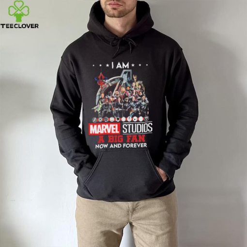 I Am Marvel Studios A Big Fan Now And Forever Signatures Shirt