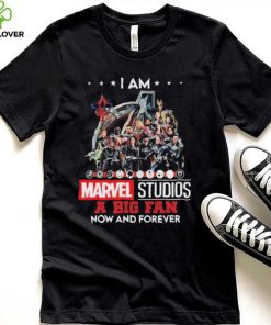 I Am Marvel Studios A Big Fan Now And Forever Signatures Shirt
