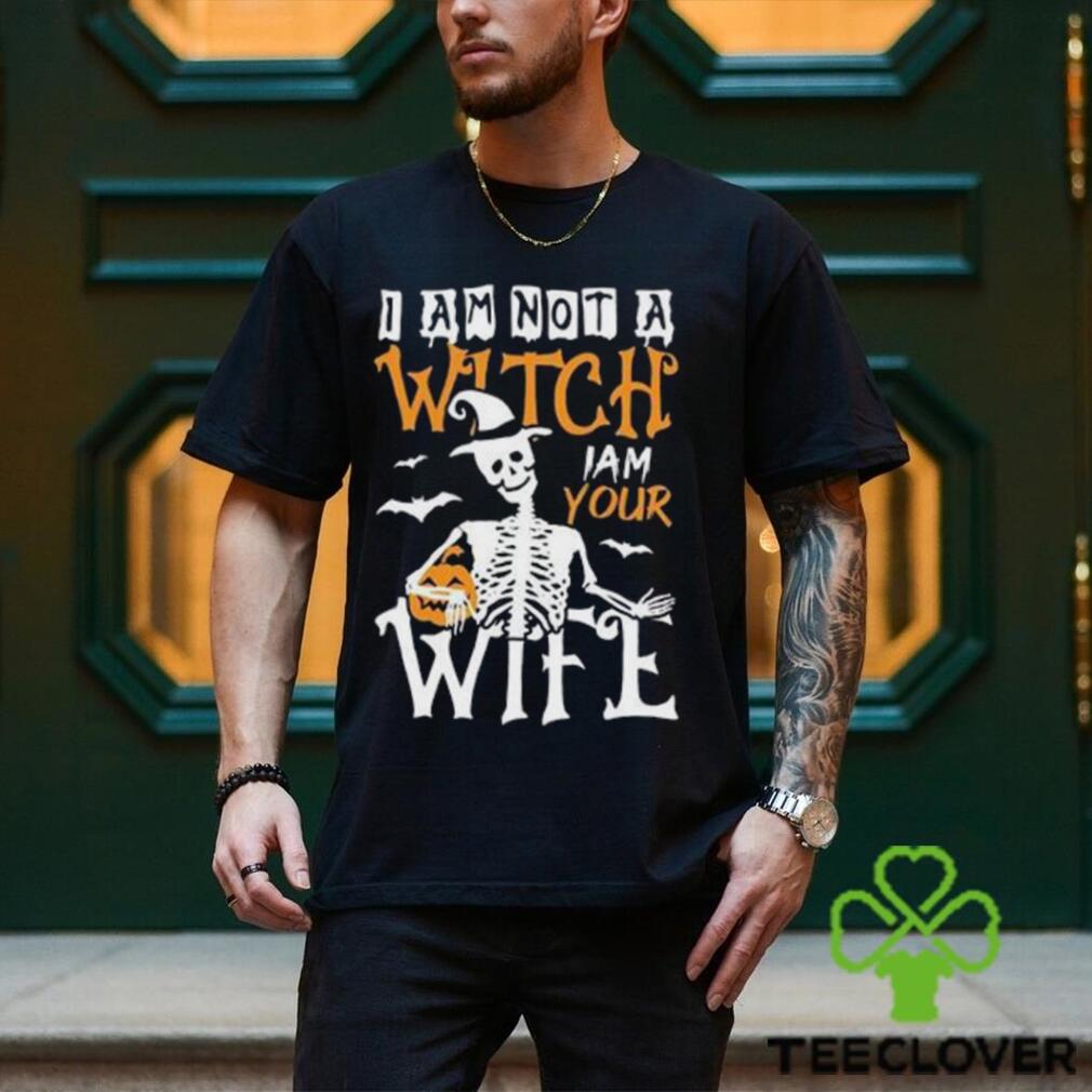 I Am Not A Witch Your Wife 2023 Halloween Tee T Shirt Unisex I Am Not A Witch Your Wife 2023 Halloween Tee T Shirt Unisex