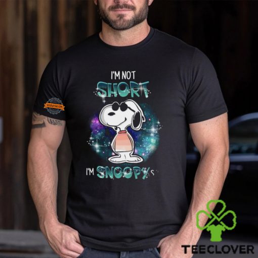 I Am Not Short I Am Snoopy Size 2024 Shirt