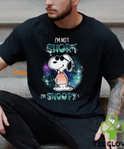 I Am Not Short I Am Snoopy Size 2024 Shirt