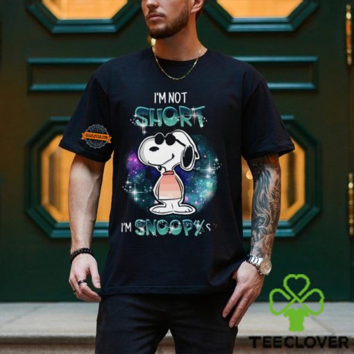 I Am Not Short I Am Snoopy Size 2024 Shirt