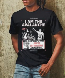 I Am The Avalanche 20Th Anniversary Tour June, 2024 Bottom Lounge Poster Shirt