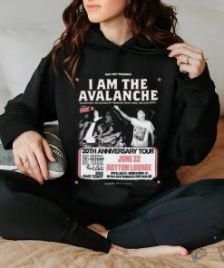 I Am The Avalanche 20Th Anniversary Tour June, 2024 Bottom Lounge Poster Shirt