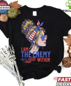 I Am The Enemy Within America Shirt