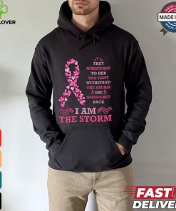 I Am The Storm Breast Cancer Ribbon T Shirt