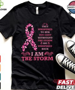 I Am The Storm Breast Cancer Ribbon T Shirt