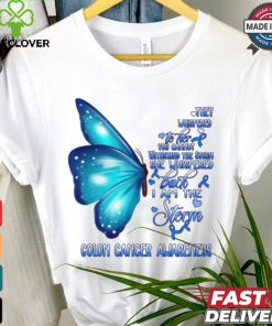 I Am The Storm Colon Cancer Awareness Butterfly T Shirt