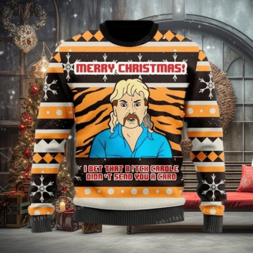 I Bet That B!tch Did Not Send You Card Ugly Sweater