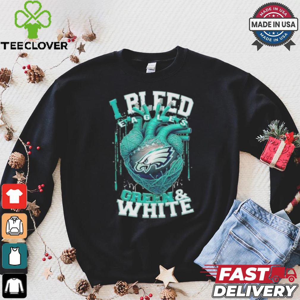 I Bleed Green Bay Packers Heart Shirt I Bleed Green Bay Packers Heart Shirt