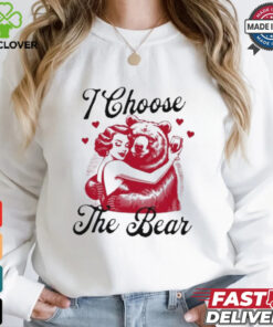 I Choose The Bear Burn The Patriarchy Swifties For Harris Walz 2024 t shirt