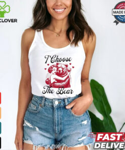 I Choose The Bear Burn The Patriarchy Swifties For Harris Walz 2024 t shirt