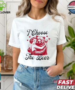 I Choose The Bear Burn The Patriarchy Swifties For Harris Walz 2024 t shirt