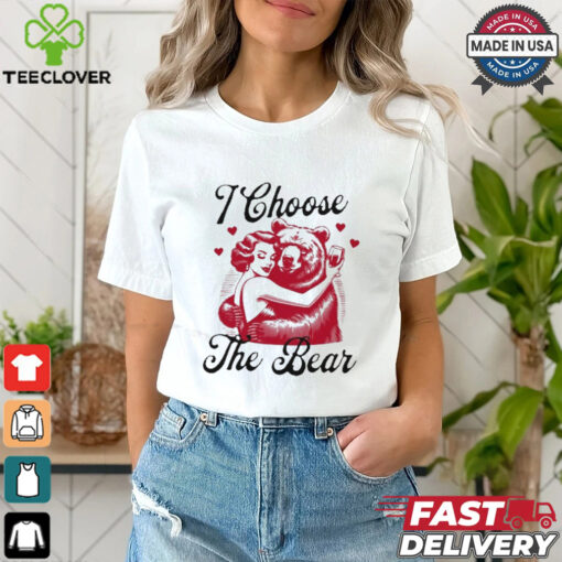 I Choose The Bear Burn The Patriarchy Swifties For Harris Walz 2024 t shirt