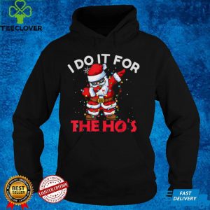 I Do It For The Hos Dabbing Santa Claus Christmas Kids Boys T Shirt