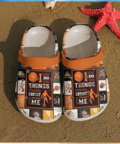 I Do Thing Christ Strengthens Me For Basketball Crocs Adults