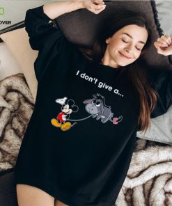 I Dont Give A Rats Ass, Mickey And Eeyore Walt Disney Tshirt