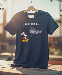 I Dont Give A Rats Ass, Mickey And Eeyore Walt Disney Thoodie, sweater, longsleeve, shirt v-neck, t-shirt