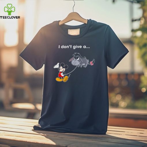 I Dont Give A Rats Ass, Mickey And Eeyore Walt Disney Thoodie, sweater, longsleeve, shirt v-neck, t-shirt