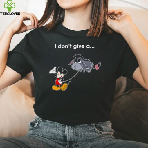 I Dont Give A Rats Ass, Mickey And Eeyore Walt Disney Thoodie, sweater, longsleeve, shirt v-neck, t-shirt