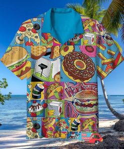 I Dont Like Food I Love It Hawaiian Shirt