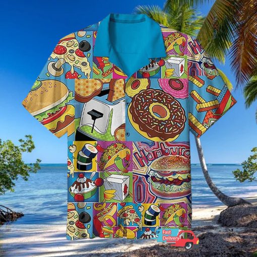 I Dont Like Food I Love It Hawaiian Shirt