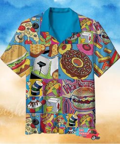 I Dont Like Food I Love It Hawaiian Shirt