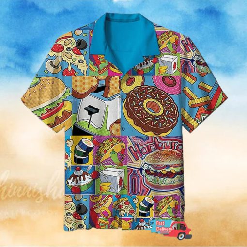 I Dont Like Food I Love It Hawaiian Shirt