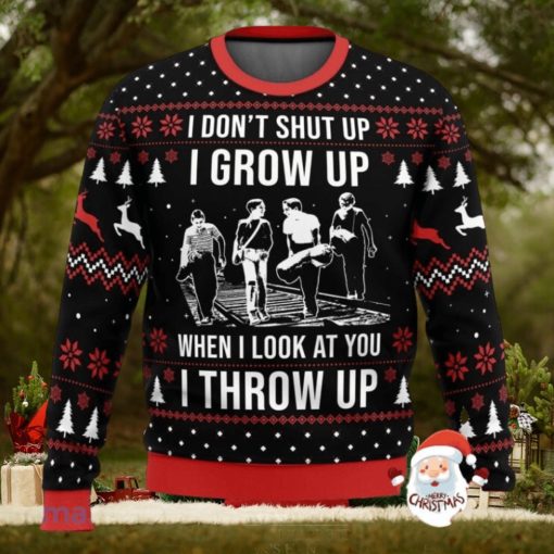 I Don’t Shup Up Stand By Me 3D Ugly Christmas Sweater Christmas Gift For Men And Women