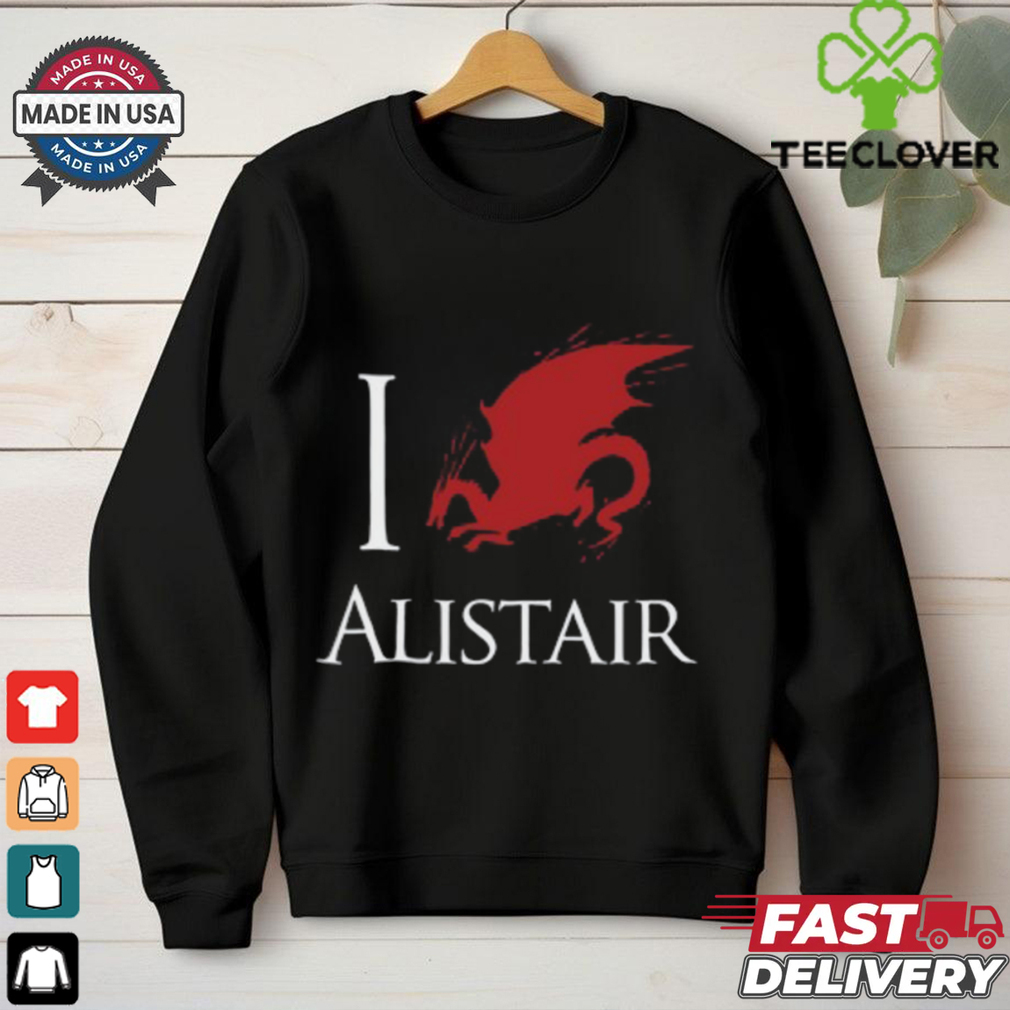 I Dragon Alistair T Shirt I Dragon Alistair T Shirt