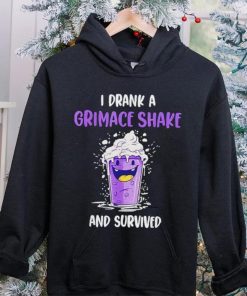 I Drank A Grimace Shake And Survived Shirt 1 I Drank A Grimace Shake And Survived Shirt