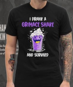 I Drank A Grimace Shake And Survived Shirt 3 I Drank A Grimace Shake And Survived Shirt