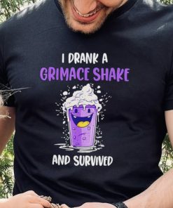 I Drank A Grimace Shake And Survived Shirt 5 I Drank A Grimace Shake And Survived Shirt